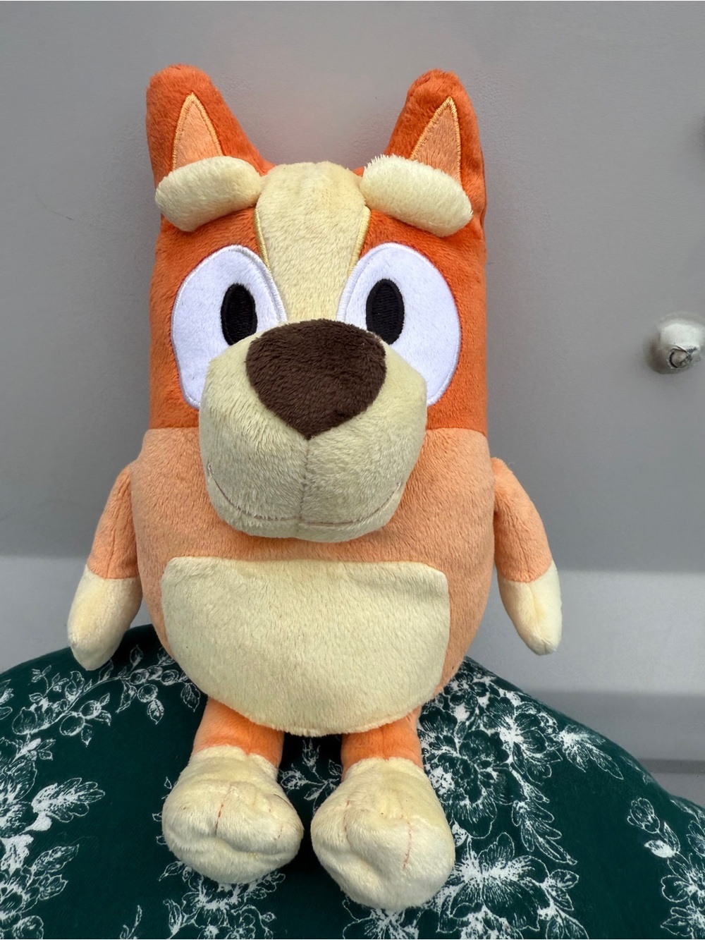 Bluey Bingo Interactive Talking 12’ Orange and Cream Plush Cartoon Dog